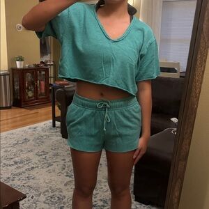 Green Matching Lounge Set